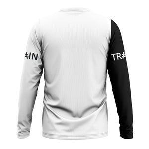 Railspirit Custom Name Western Pacific Railroad Long Sleeve Shirt Railroad Crossing Sign Printed Train Shirt