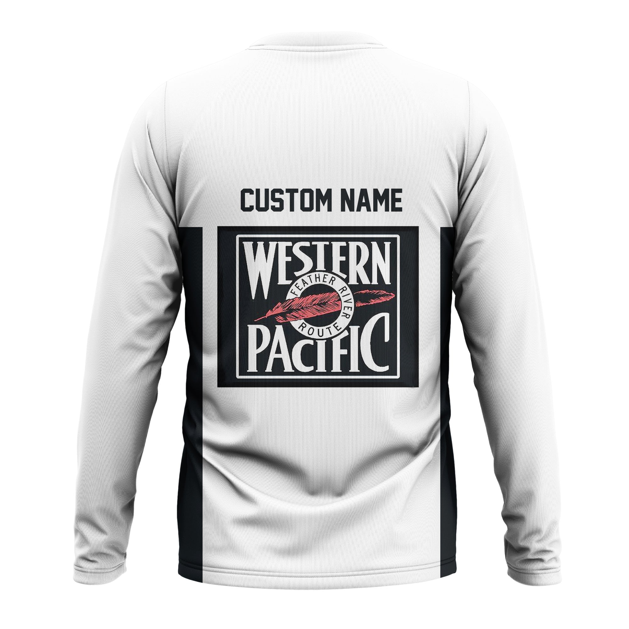 Railspirit Custom Name Western Pacific Railroad Long Sleeve Shirt Yes I Need All Those Train Printed Shirt