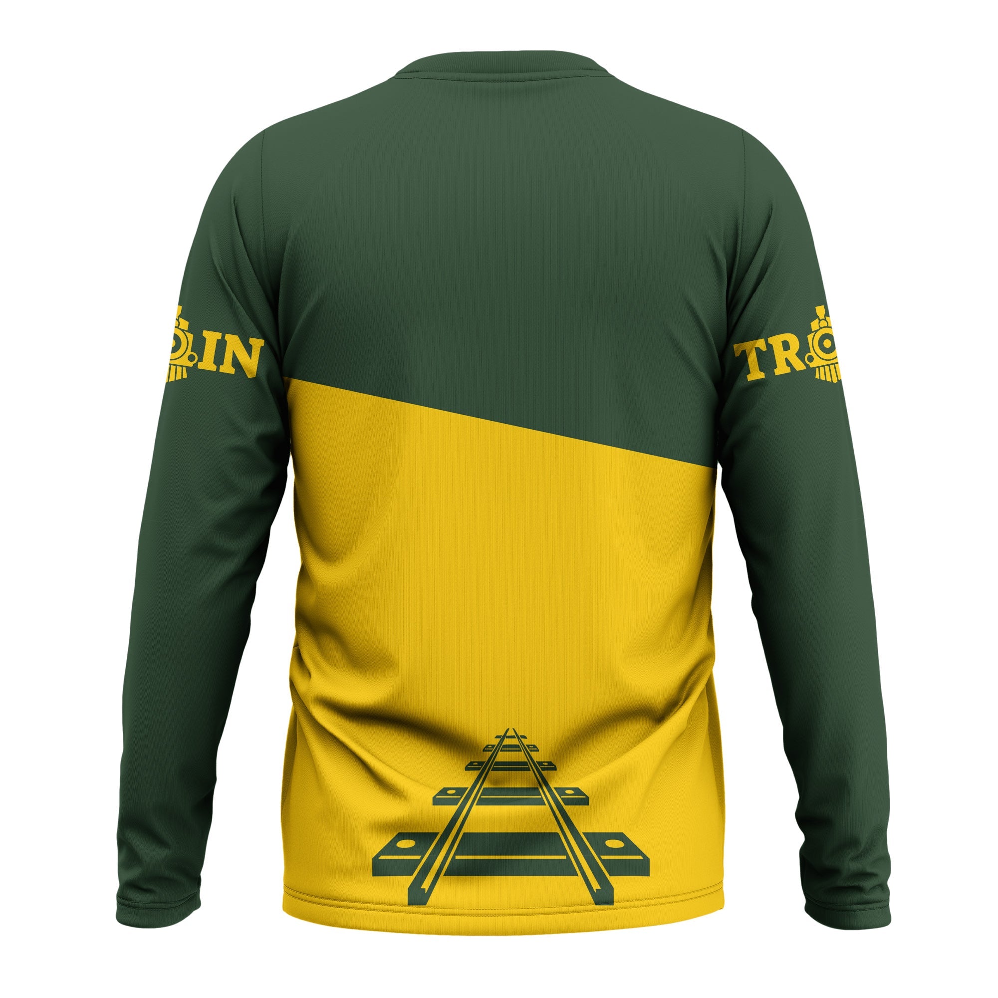 Railspirit Custom Name New York, New Haven and Hartford Railroad Long Sleeve Shirt One Track Mind New Haven Railroad Printed Shirt