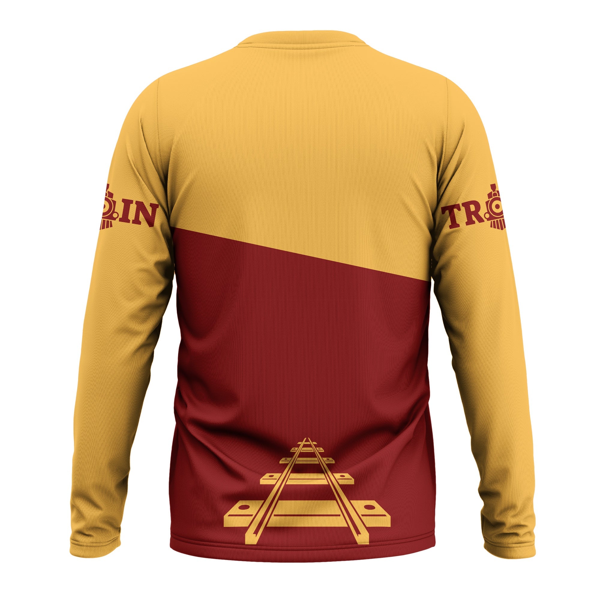 Railspirit Custom Name Duluth, Missabe, & Iron Range Railroad Long Sleeve Shirt One Track Mind Printed Shirt