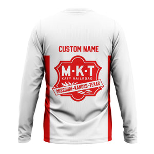 Railspirit Custom Name Katy Railroad Long Sleeve Shirt Yes I Need All Those Train Printed Shirt