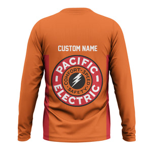 Railspirit Custom Name Pacific Electric Railroad Long Sleeve Shirt Yes I Need All Those Train Printed Shirt