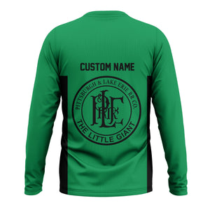 Railspirit Custom Name Pittsburgh And Lake Erie Railroad Long Sleeve Shirt Yes I Need All Those Train Printed Shirt