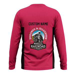 Railspirit Custom Name Durango And Silverton Narrow Gauge Railroad Long Sleeve Shirt Yes I Need All Those Train Printed Shirt