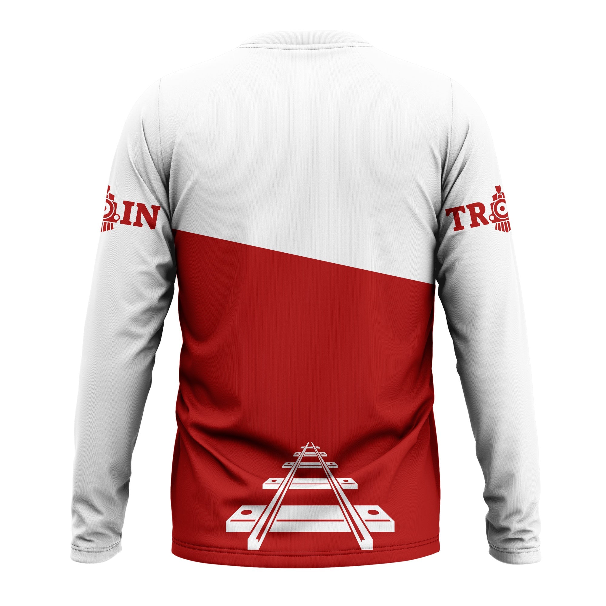 Railspirit Custom Name Monon Railroad Long Sleeve Shirt One Track Mind Printed Shirt