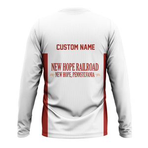Railspirit Custom Name New Hope Railroad Long Sleeve Shirt Yes I Need All Those Train Printed Shirt