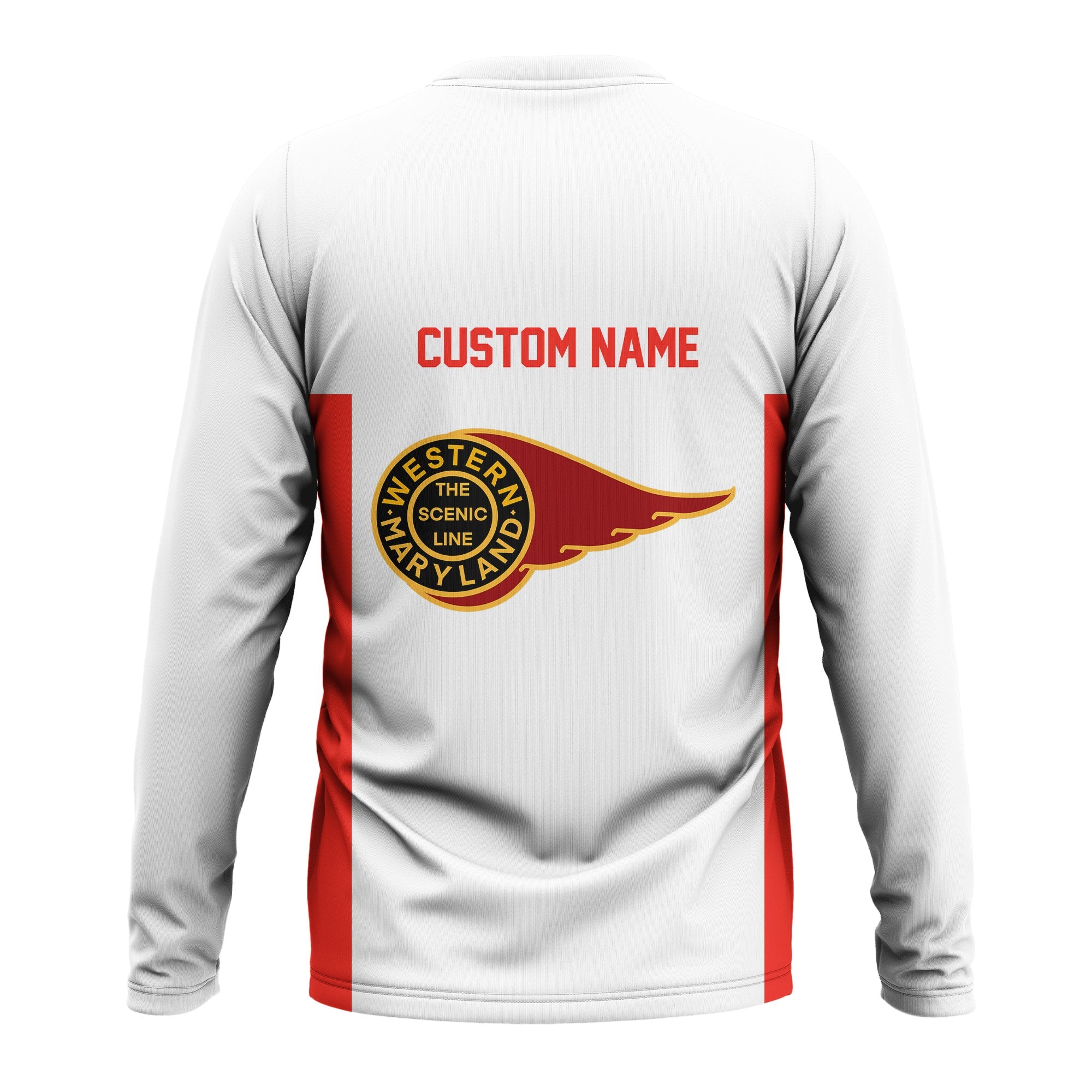 Railspirit Custom Name Western Maryland Railway Long Sleeve Shirt Yes I Need All Those Train Printed Shirt