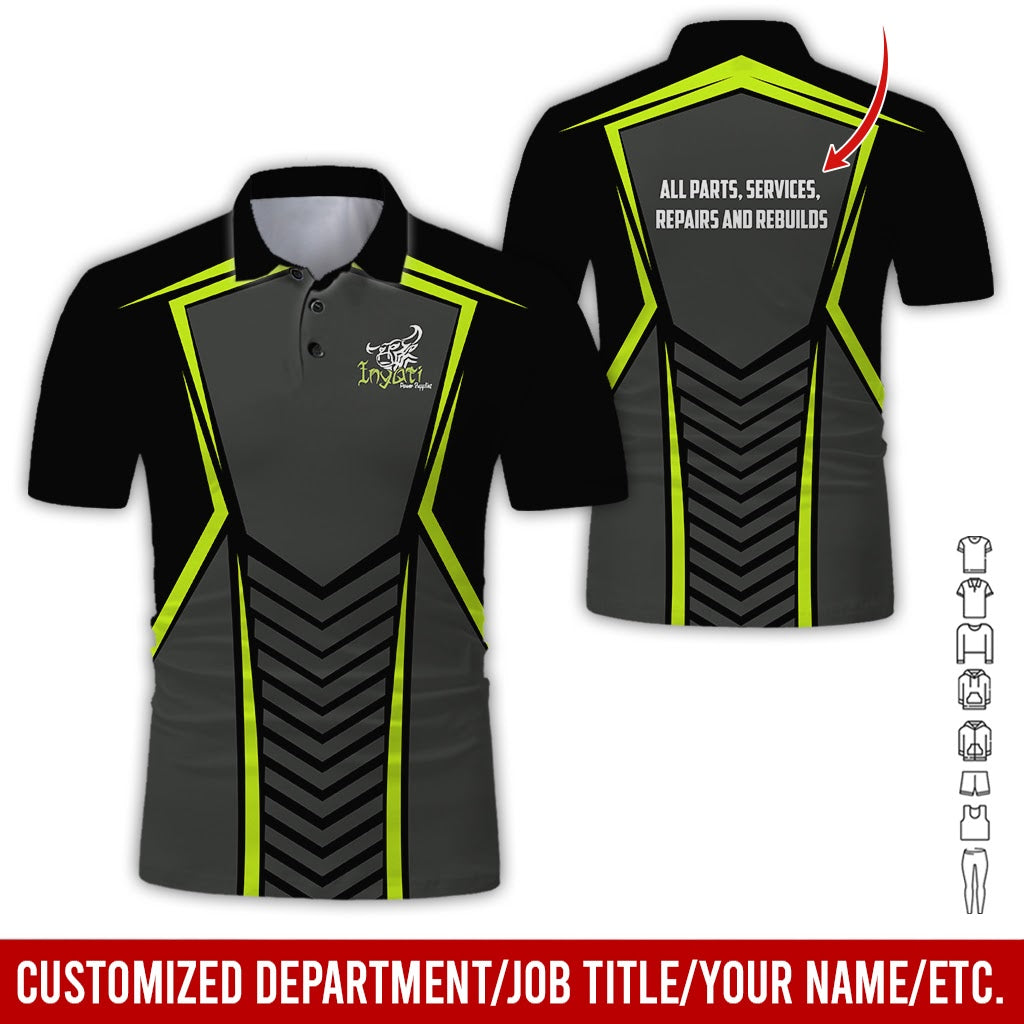 Customized Name Proud Trucker Shirt, Personalized Workwear Gift