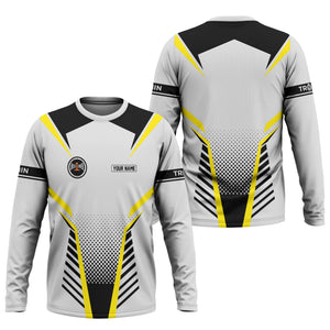 Railspirit Personalized Bessemer And Lake Erie Railroad Long Sleeve Shirt Unisex Train Shirt All Over Print