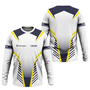 Railspirit Personalized Chessie System Railroad Long Sleeve Shirt Unisex Train Shirt All Over Print