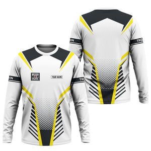 Railspirit Personalized Western Pacific Railroad Long Sleeve Shirt Unisex Train Shirt All Over Print