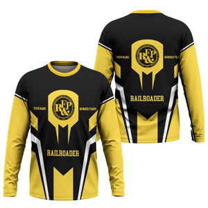 Railspirit Personalized Richmond, Fredericksburg And Potomac Railroad Long Sleeve Shirt Custom Year Railroader Shirt Gift Idea For Train Lover