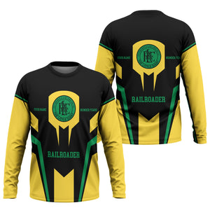 Railspirit Personalized Pittsburgh And Lake Erie Railroad Long Sleeve Shirt Custom Year Railroader Shirt Gift Idea For Train Lover