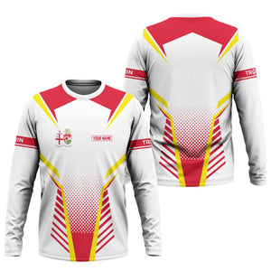 Railspirit Personalized Great Western Railway Long Sleeve Shirt Unisex Train Shirt All Over Print