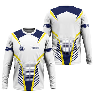 Railspirit Personalized Jersey Central Railroad Long Sleeve Shirt Unisex Train Shirt All Over Print