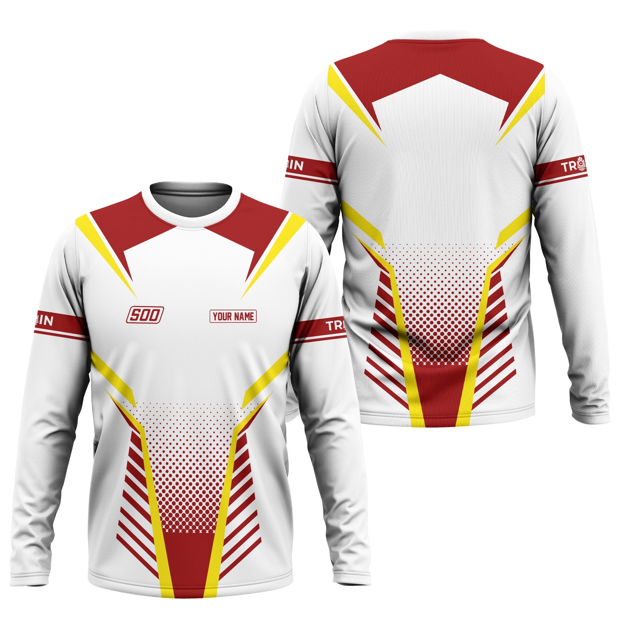 Railspirit Personalized Soo Line Railroad Long Sleeve Shirt Unisex Train Shirt All Over Print