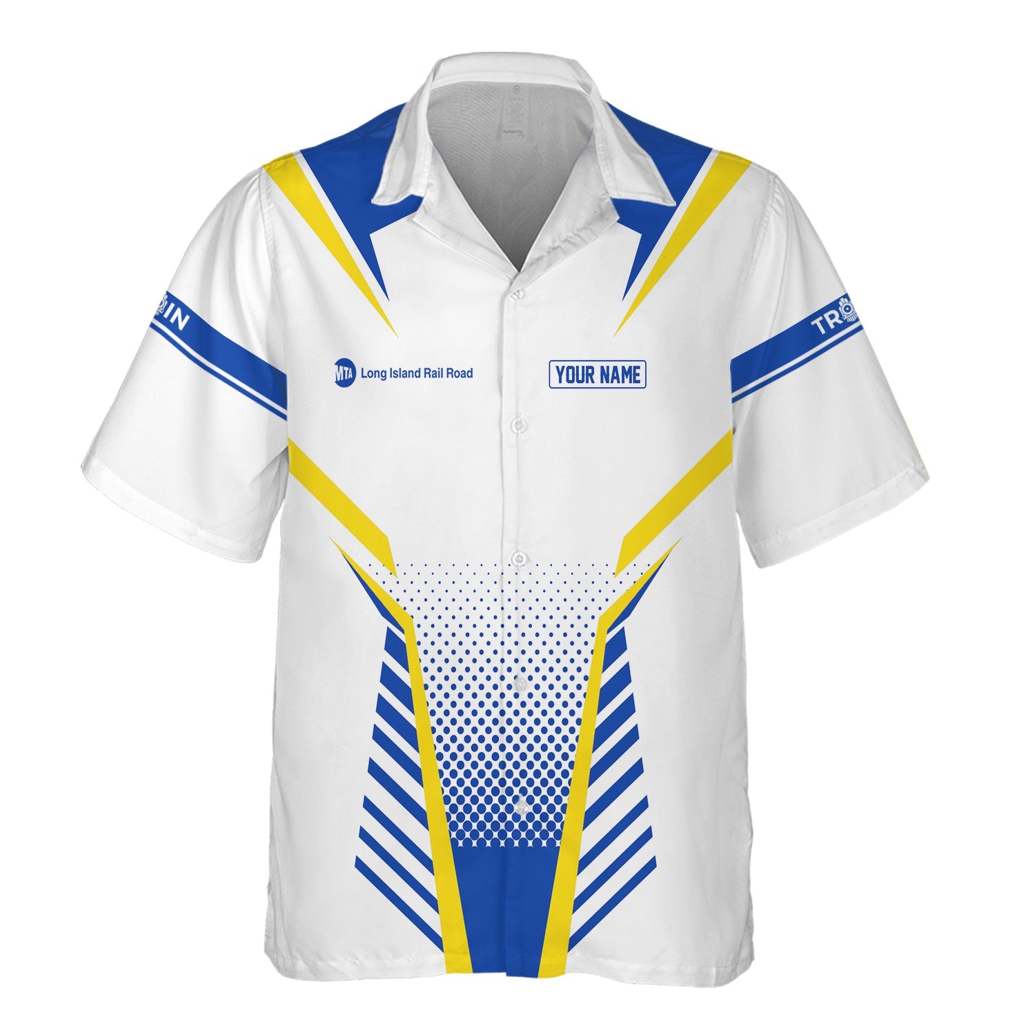 Railspirit Personalized Long Island Railroad Hawaiian Shirt Unisex Train Shirt All Over Print