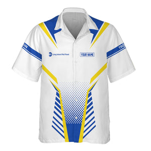 Railspirit Personalized Long Island Railroad Hawaiian Shirt Unisex Train Shirt All Over Print