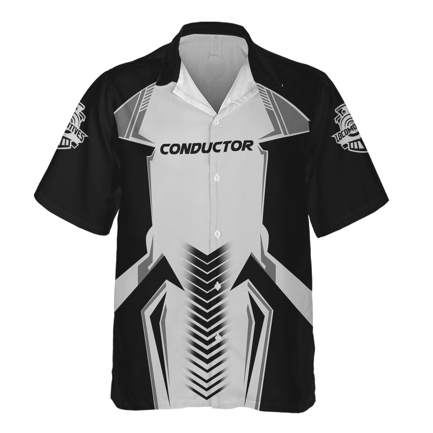 Railspirit Personalized Bessemer And Lake Erie Railroad Hawaiian Shirt Standout Style with Custom Position Train Shirt