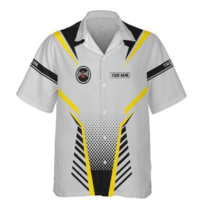 Railspirit Personalized Bessemer And Lake Erie Railroad Hawaiian Shirt Unisex Train Shirt All Over Print