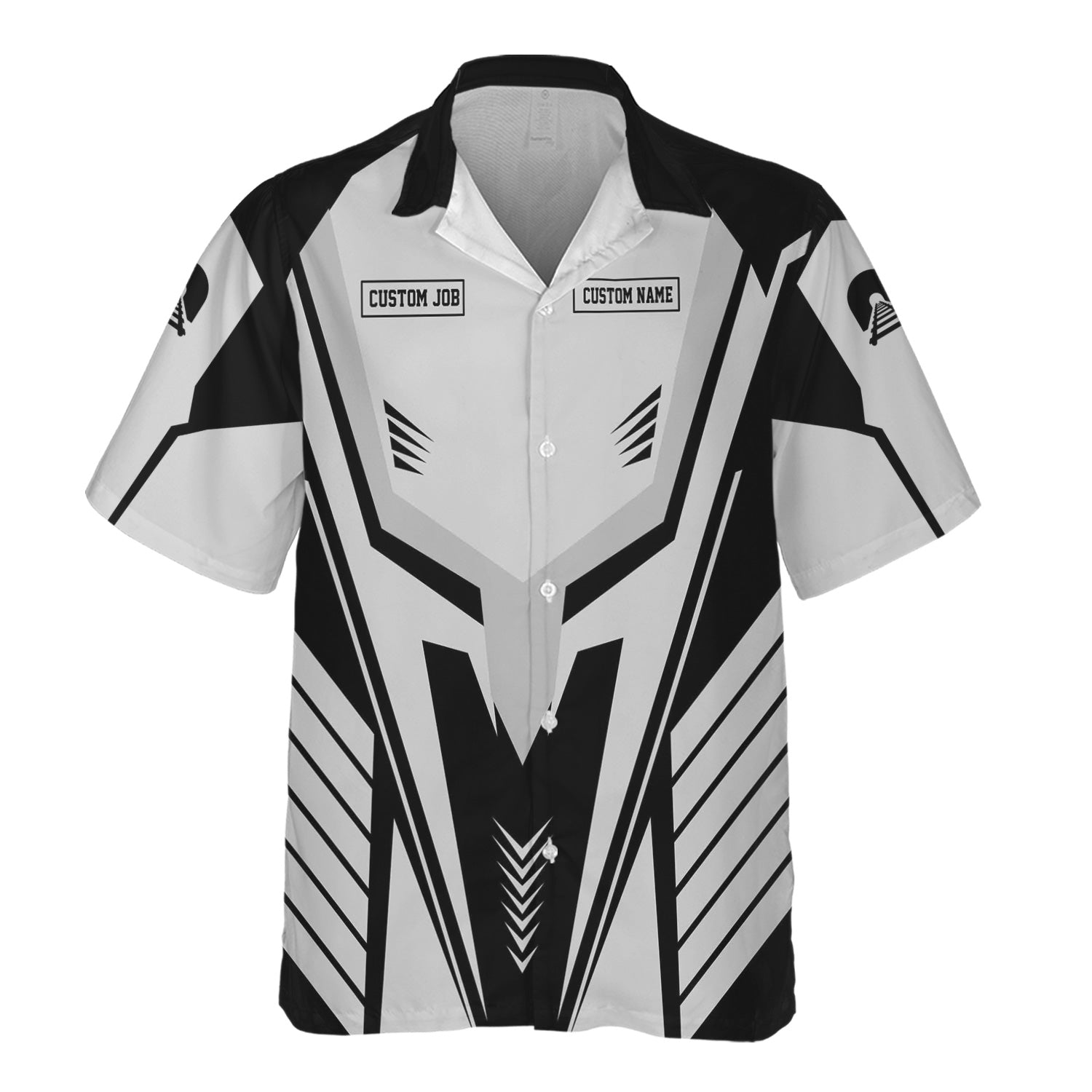 Railspirit Personalized Bessemer And Lake Erie Railroad Hawaiian Shirt Workwear-Inspired with Custom Position Train Shirt