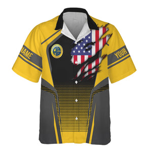 Railspirit Personalized Alaska Railroad Hawaiian Shirt American Eagle Vintage Train Shirt