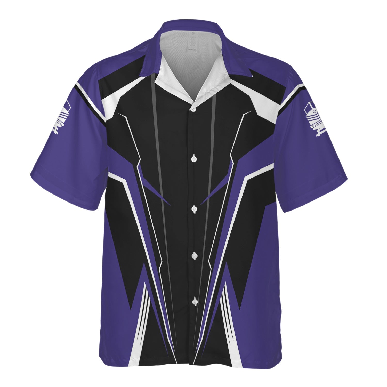 Railspirit Personalized Southern Pacific Railroad Hawaiian Shirt Lightning-Edge Design Train Shirt For Railroad Lovers