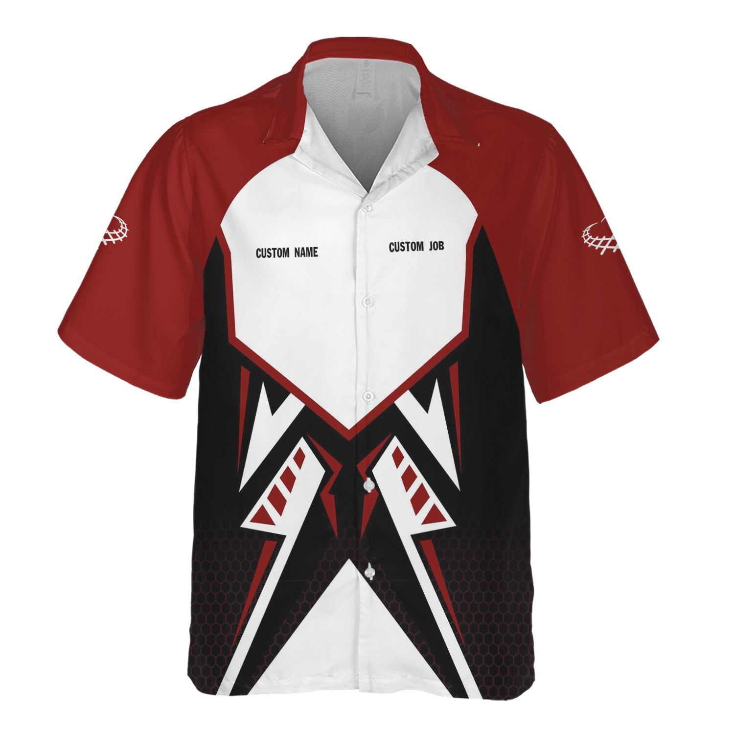 Railspirit Personalized Great Northern Railway Hawaiian Shirt Vibriant Style with Custom Position GNR Train Shirt