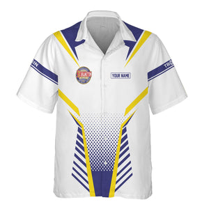 Railspirit Personalized Chicago, Burlington and Quincy Railroad Hawaiian Shirt Unisex Train Shirt All Over Print