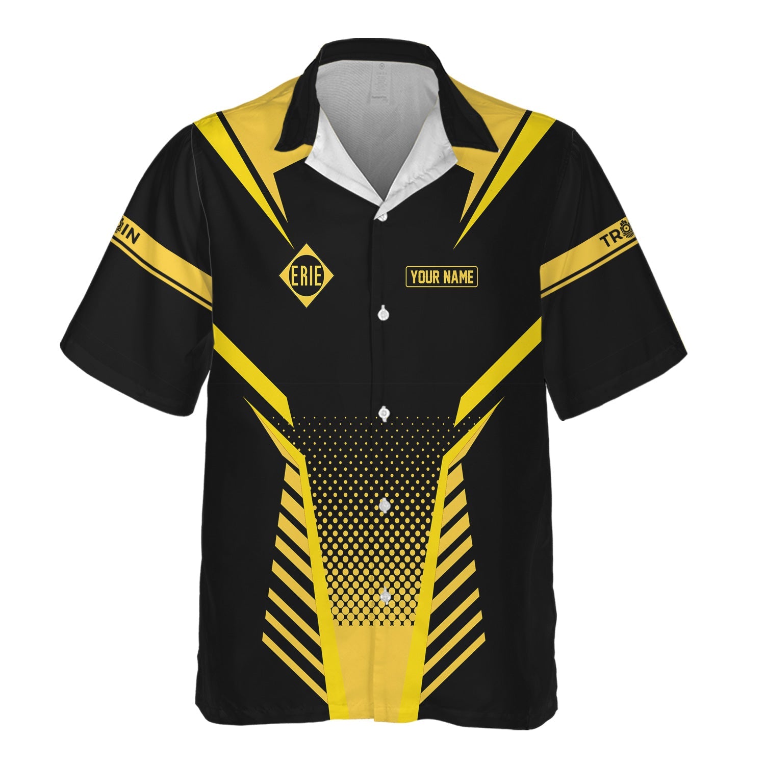 Railspirit Personalized Erie Railroad Hawaiian Shirt Unisex Train Shirt All Over Print