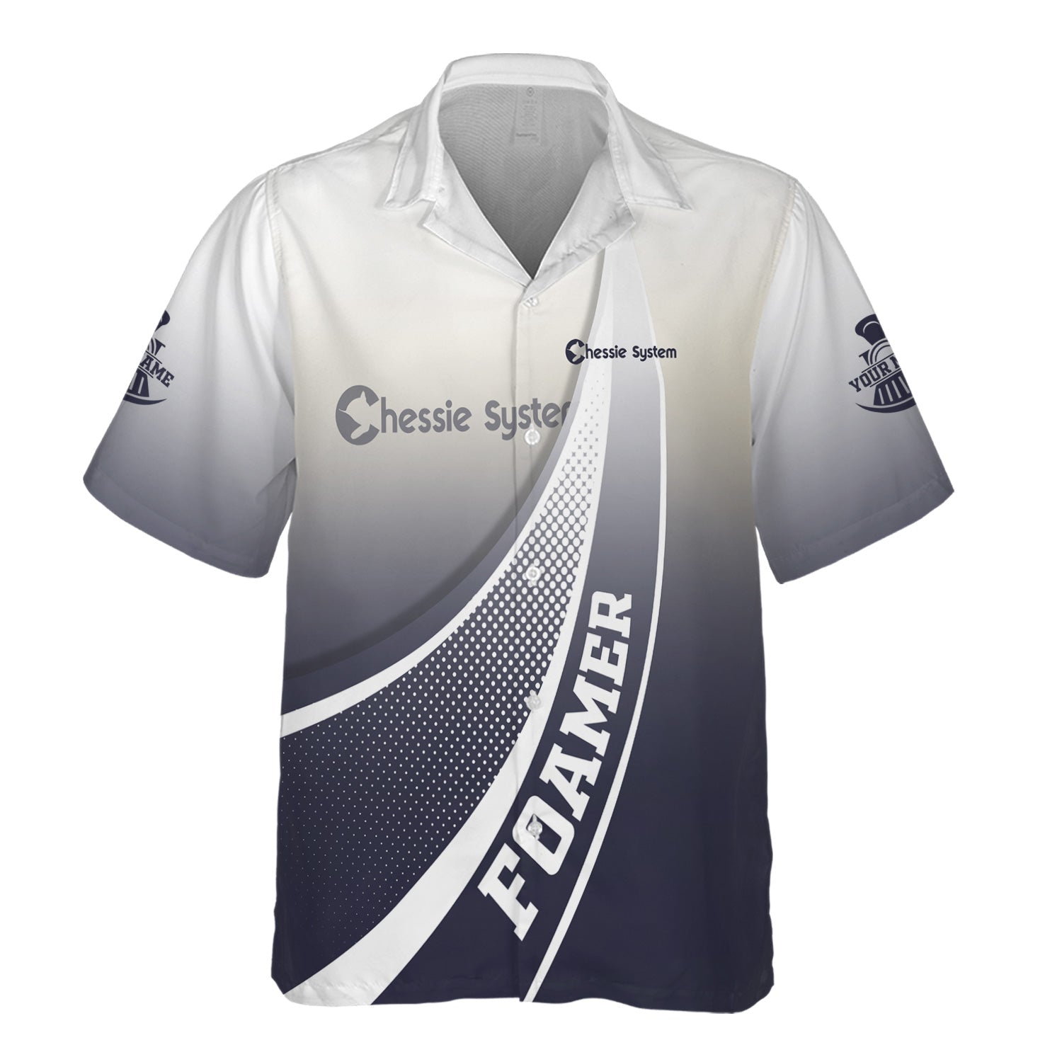 Railspirit Personalized Chessie System Railroad Hawaiian Shirt Railway-Themed Style Shirt Gift Idea For Trainspotter