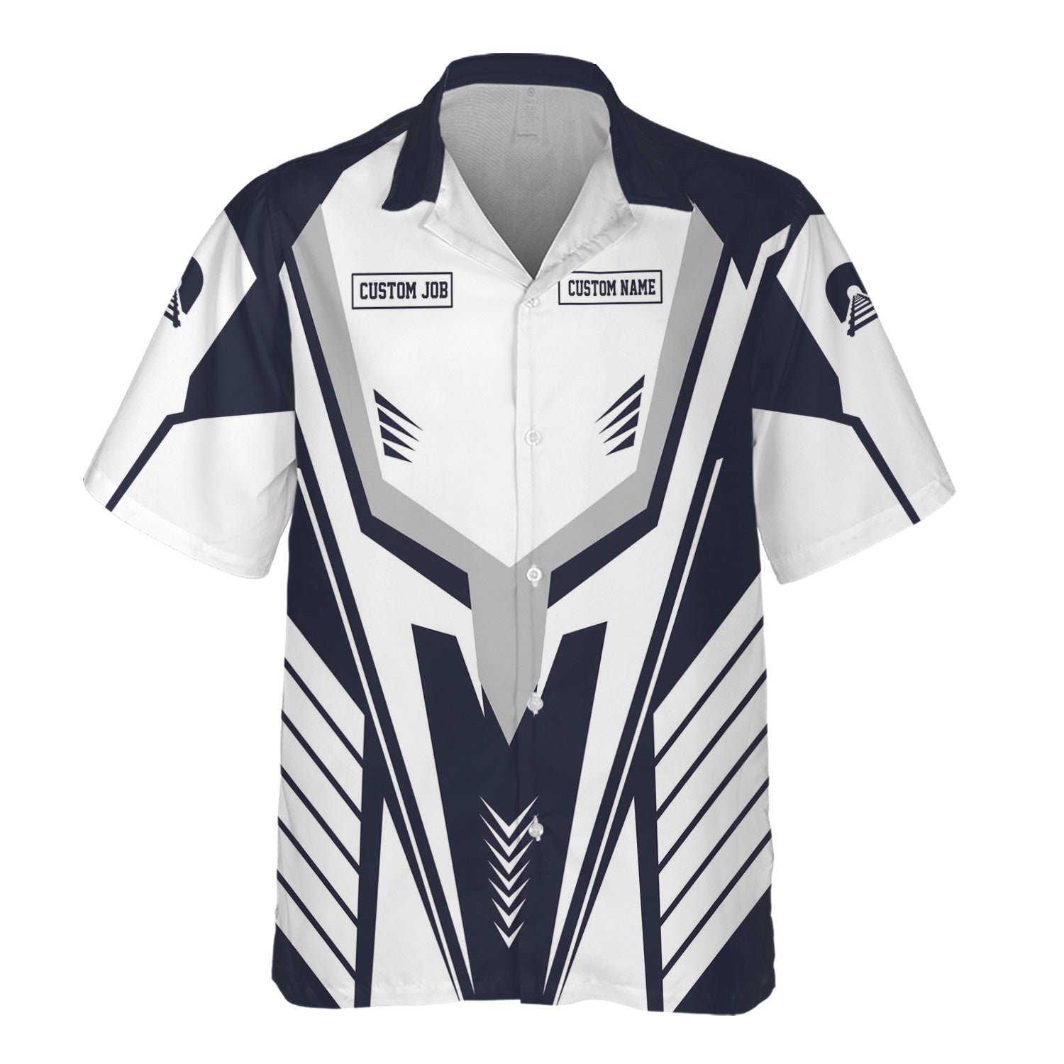 Railspirit Personalized Chessie System Railroad Hawaiian Shirt Workwear-Inspired with Custom Position Train Shirt