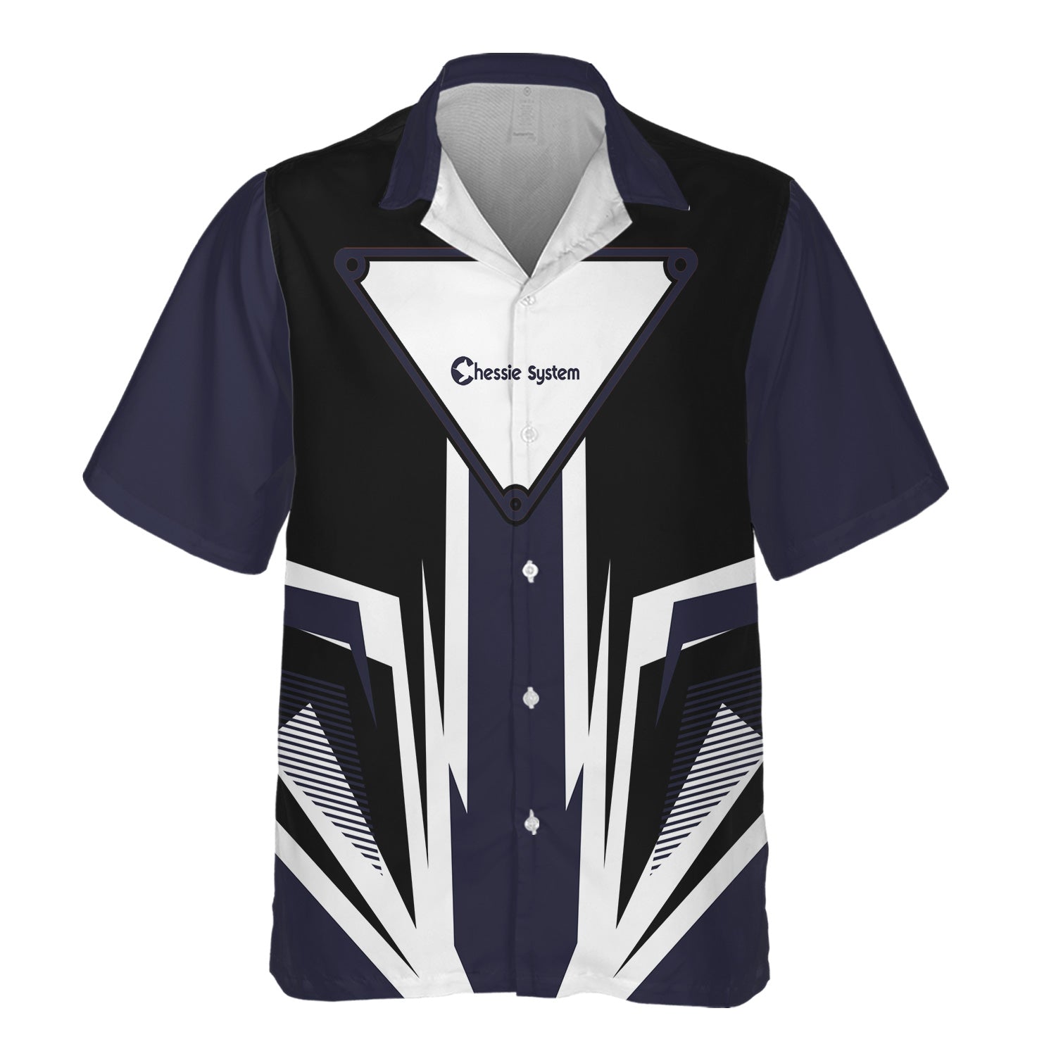 Railspirit Chessie System Railroad Hawaiian Shirt Bold Graphic Style All Over Printed Shirt