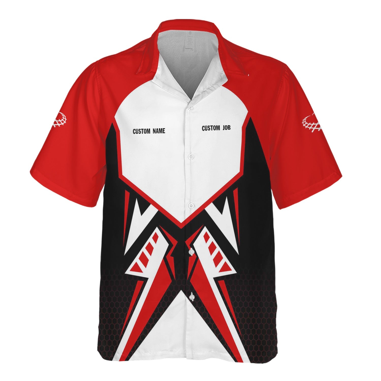 Railspirit Personalized Missouri Pacific Railroad Hawaiian Shirt Vibriant Style with Custom Position Train Shirt