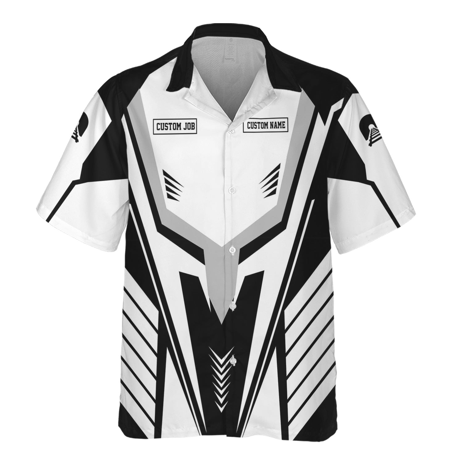 Railspirit Personalized Reading Railroad Hawaiian Shirt Workwear-Inspired with Custom Position Train Shirt