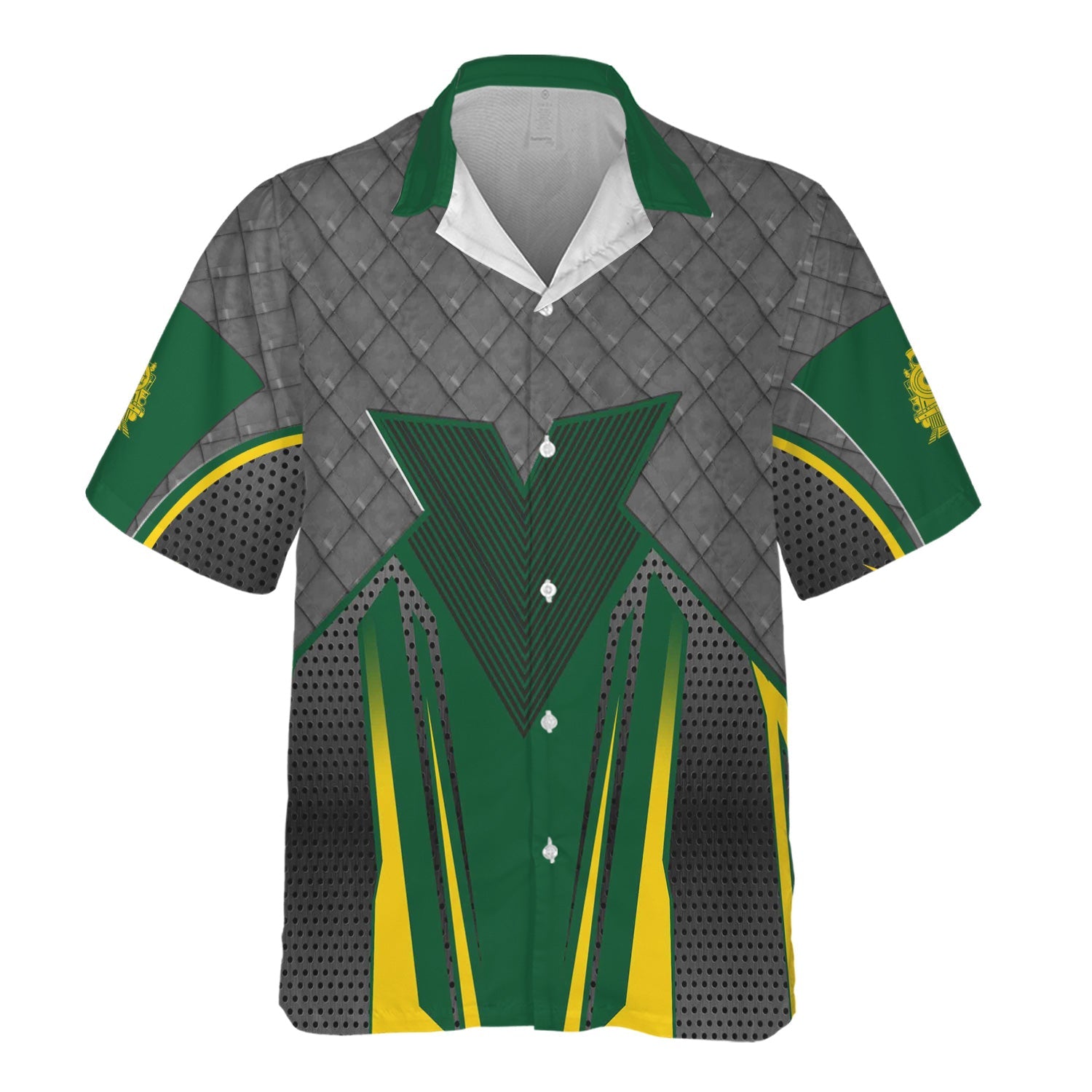 Railspirit Personalized Maine Central Railroad Hawaiian Shirt Rugged Steel Vibes Train Shirt All Over Print