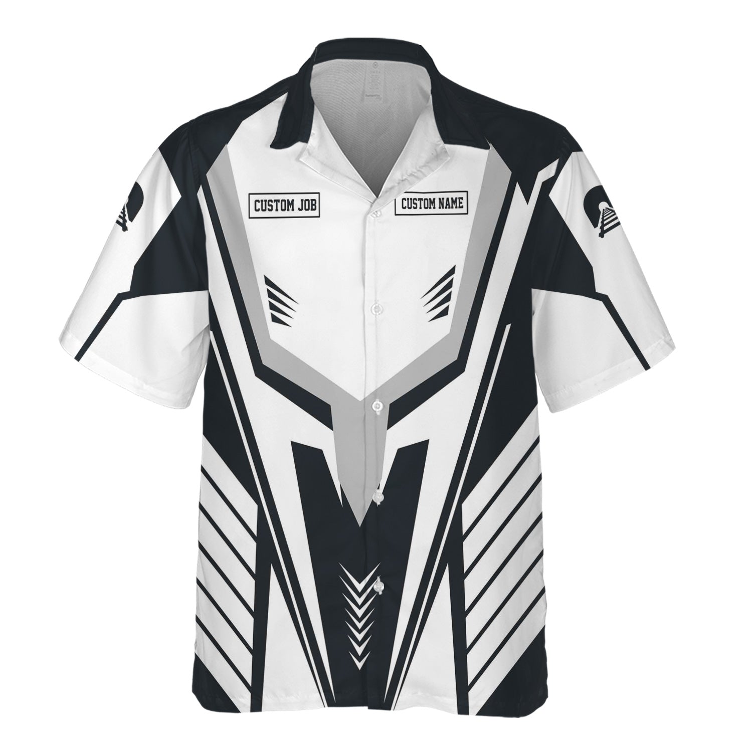 Railspirit Personalized Western Pacific Railroad Hawaiian Shirt Workwear-Inspired with Custom Position Train Shirt