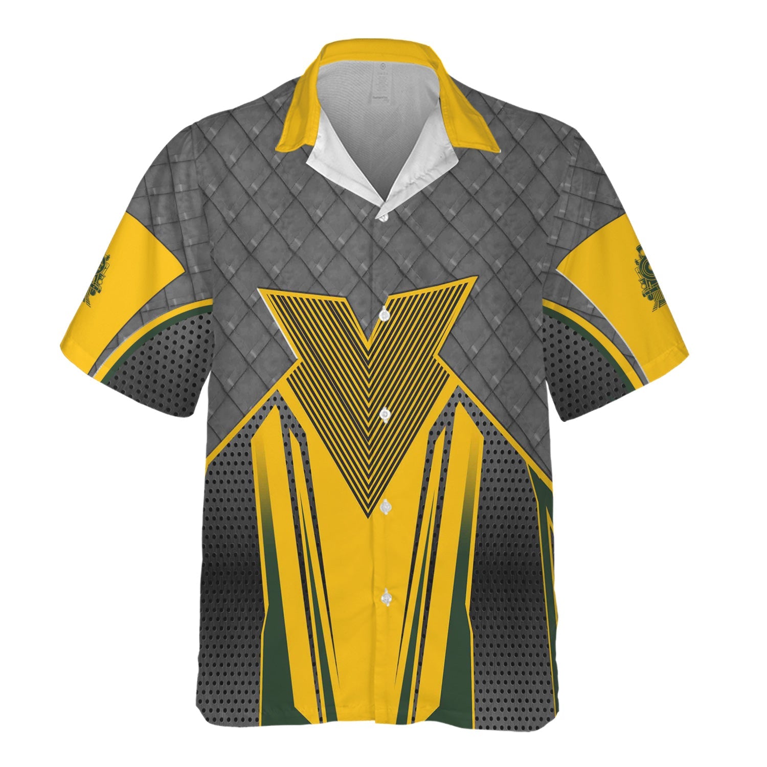 Railspirit Personalized New York, New Haven and Hartford Railroad Hawaiian Shirt Rugged Steel Vibes New Haven Railroad Train Shirt All Over Print