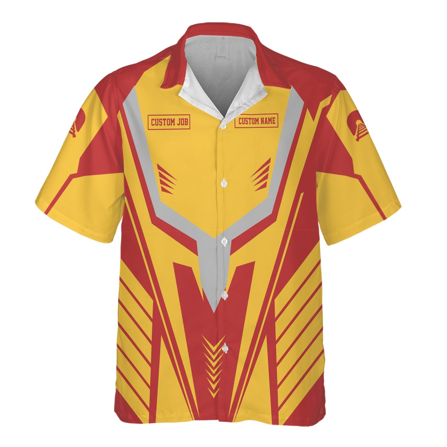 Railspirit Personalized Louisville and Nashville Railroad Hawaiian Shirt Workwear-Inspired with Custom Position L&N Train Shirt