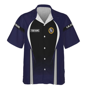 Railspirit  Personalized  Chesapeake and Ohio Railway Hawaiian Shirt  Stress Is Caused By Not Having Enough Trains C&O Shirt All Over Print