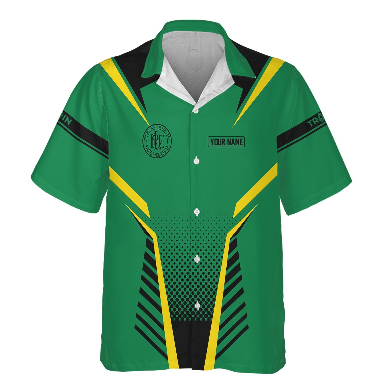 Railspirit Personalized Pittsburgh And Lake Erie Railroad Hawaiian Shirt Unisex Train Shirt All Over Print