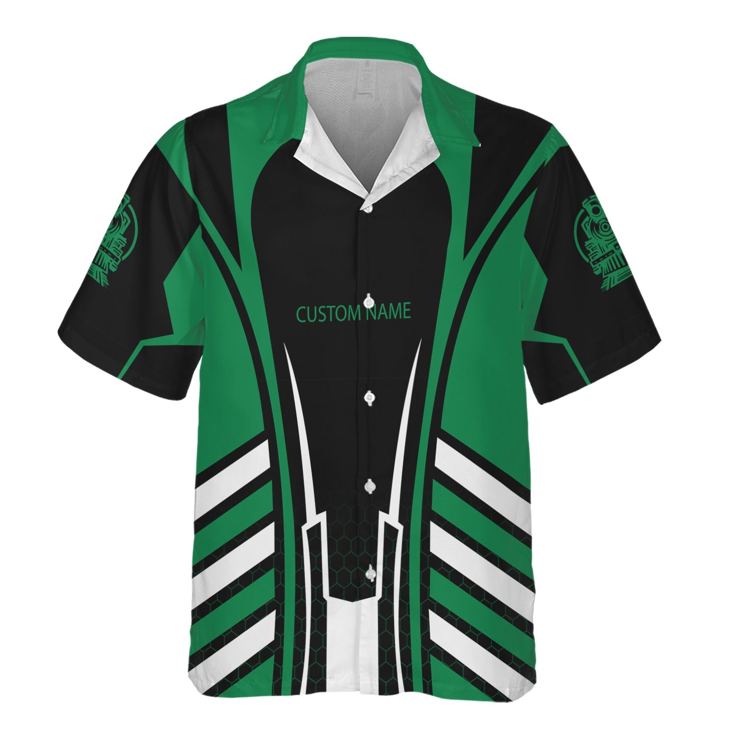 Railspirit Personalized Pittsburgh And Lake Erie Railroad Hawaiian Shirt Striped Railroad Style Train Shirt All Over Print