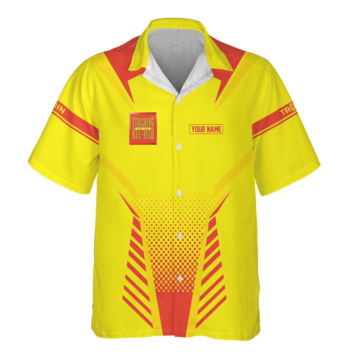 Railspirit Personalized Strasburg Railroad Hawaiian Shirt Unisex Train Shirt All Over Print