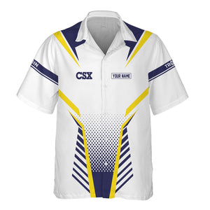 Railspirit Personalized CSX Transportation Railroad Hawaiian Shirt Unisex Train Shirt All Over Print