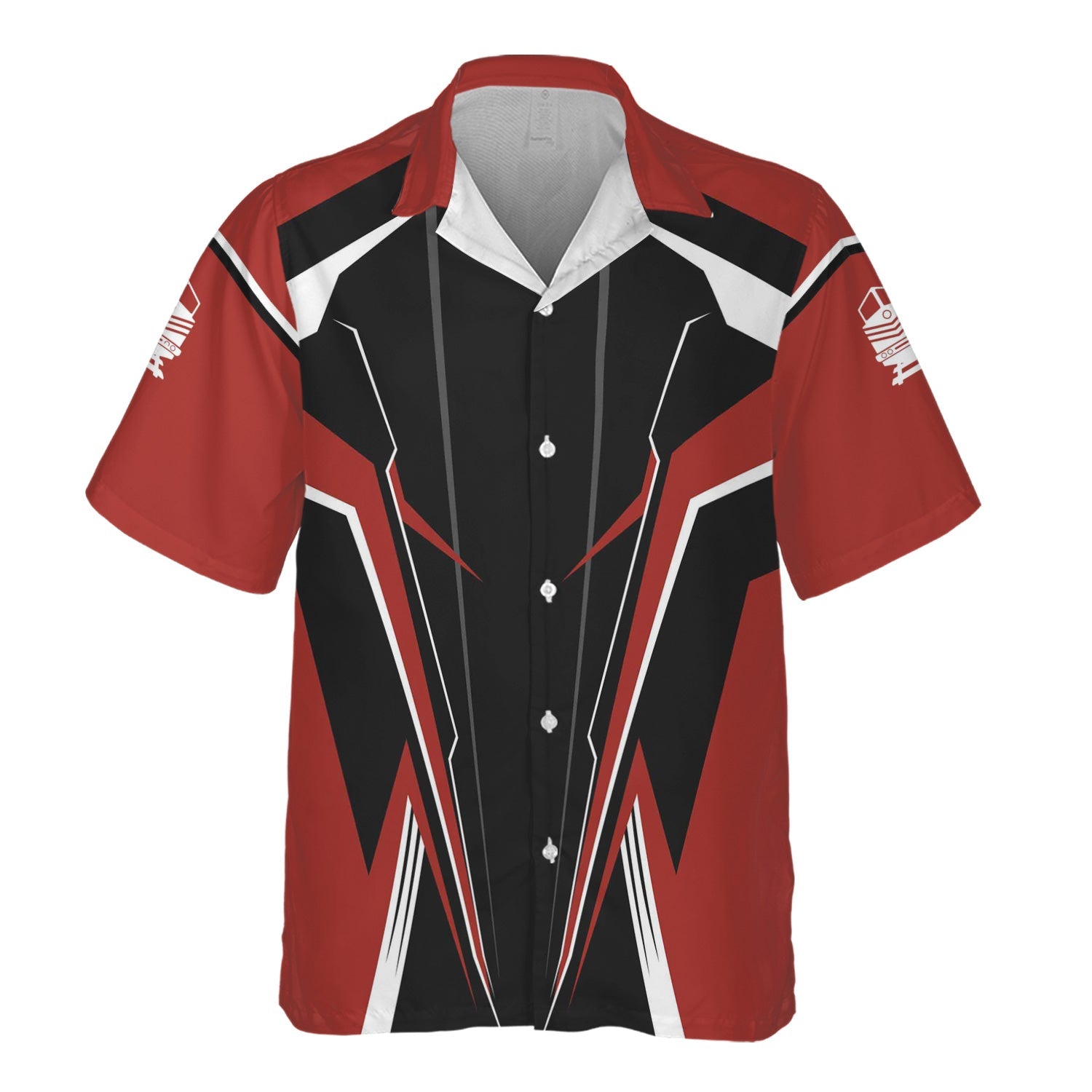 Railspirit Personalized New Hope Railroad Hawaiian Shirt Lightning-Edge Design Train Shirt For Railroad Lovers