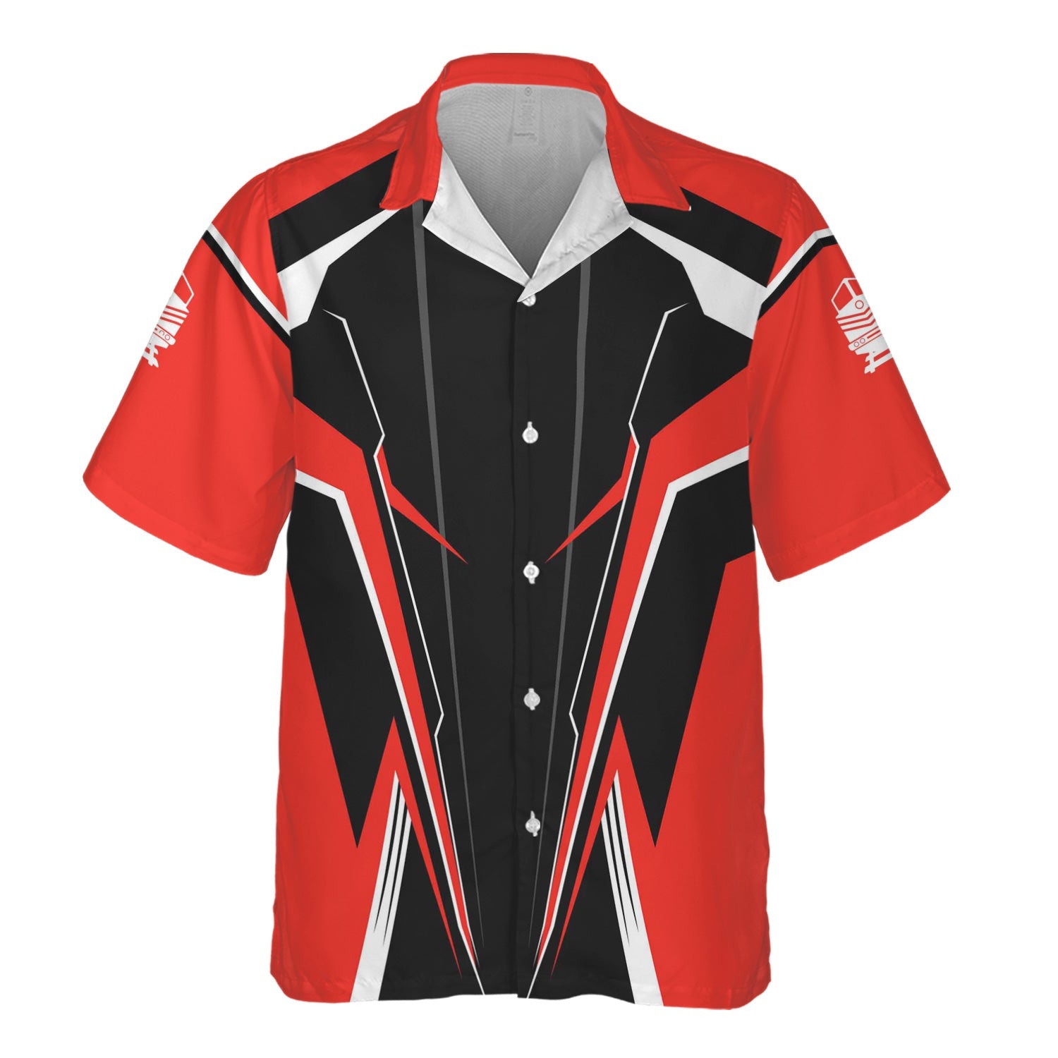 Railspirit Personalized Fleischmann And Western Railroad Hawaiian Shirt Lightning-Edge Design Train Shirt For Railroad Lovers