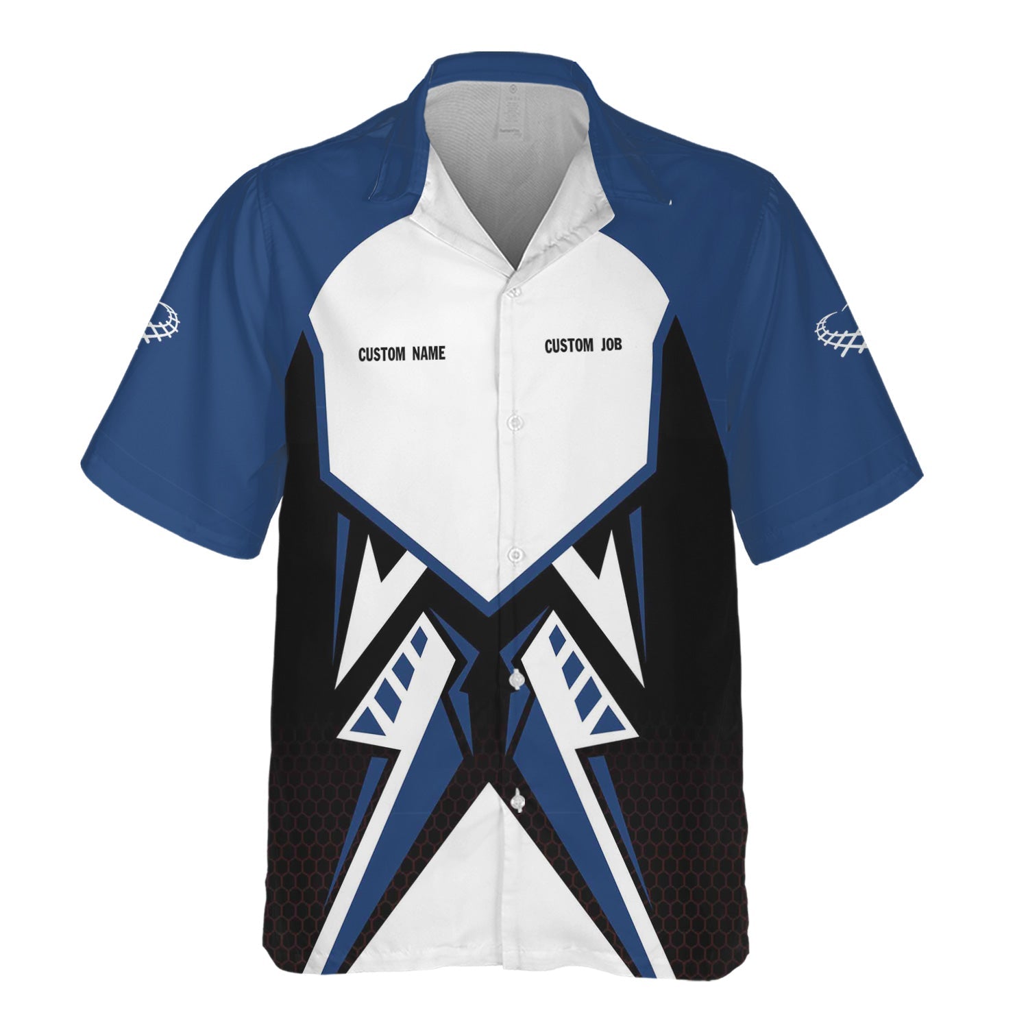 Railspirit Personalized Duluth, Winnipeg and Pacific Railway Hawaiian Shirt Vibriant Style with Custom Position Train Shirt