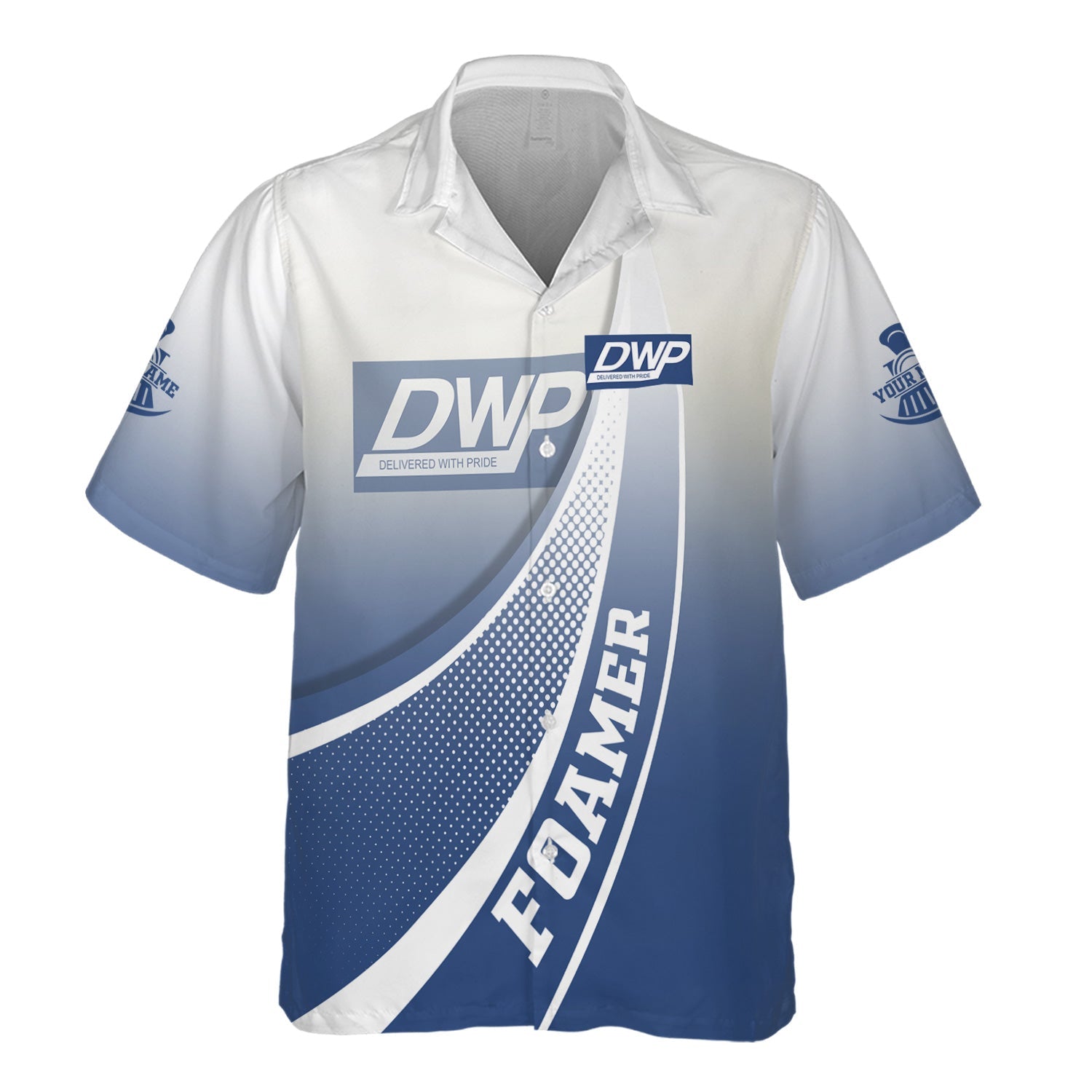 Railspirit Personalized Duluth, Winnipeg and Pacific Railway Hawaiian Shirt Railway-Themed Style Shirt Gift Idea For Trainspotter