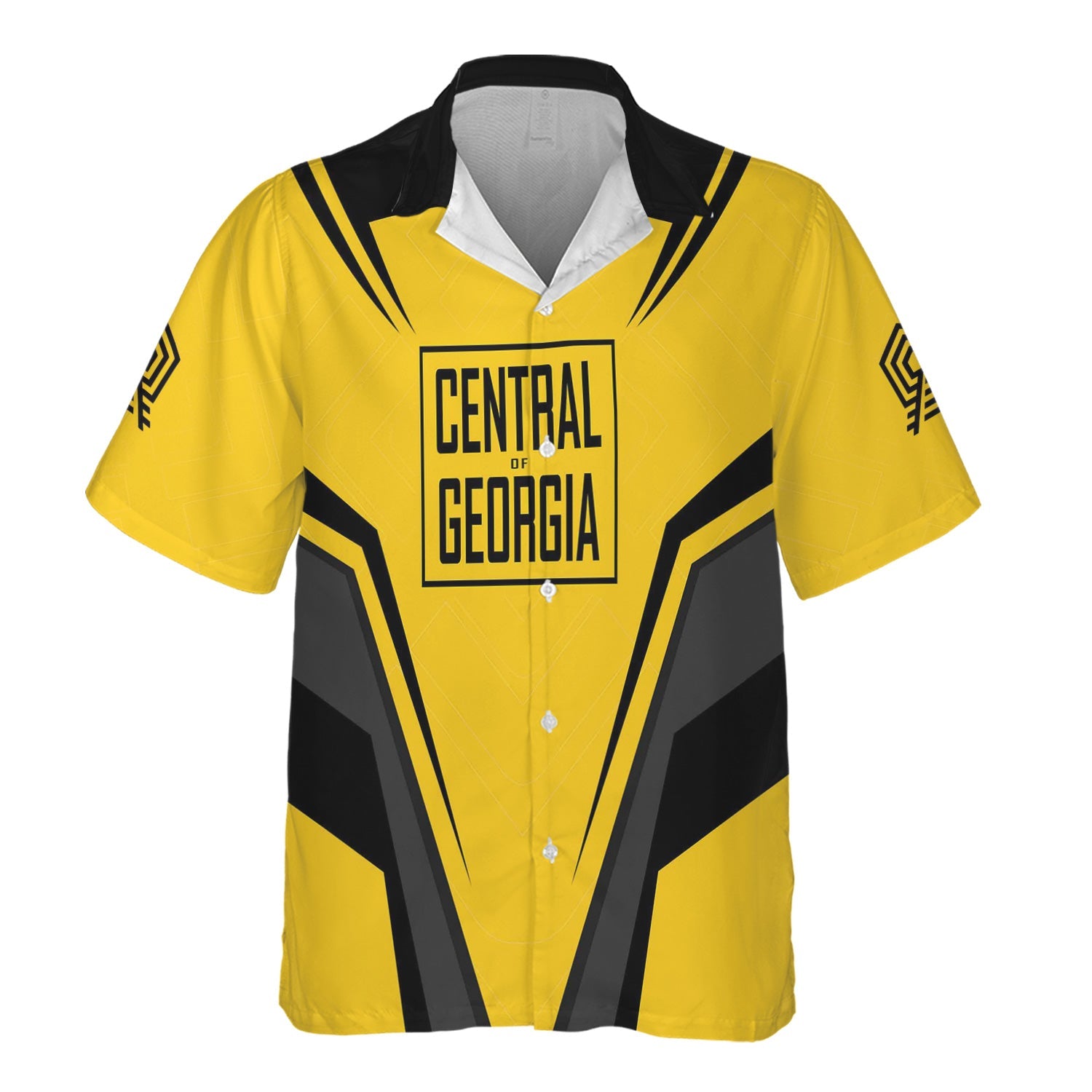 Railspirit Personalized Central of Georgia Railway Hawaiian Shirt Railway Inspired Apparel Train Shirt For Train Lovers