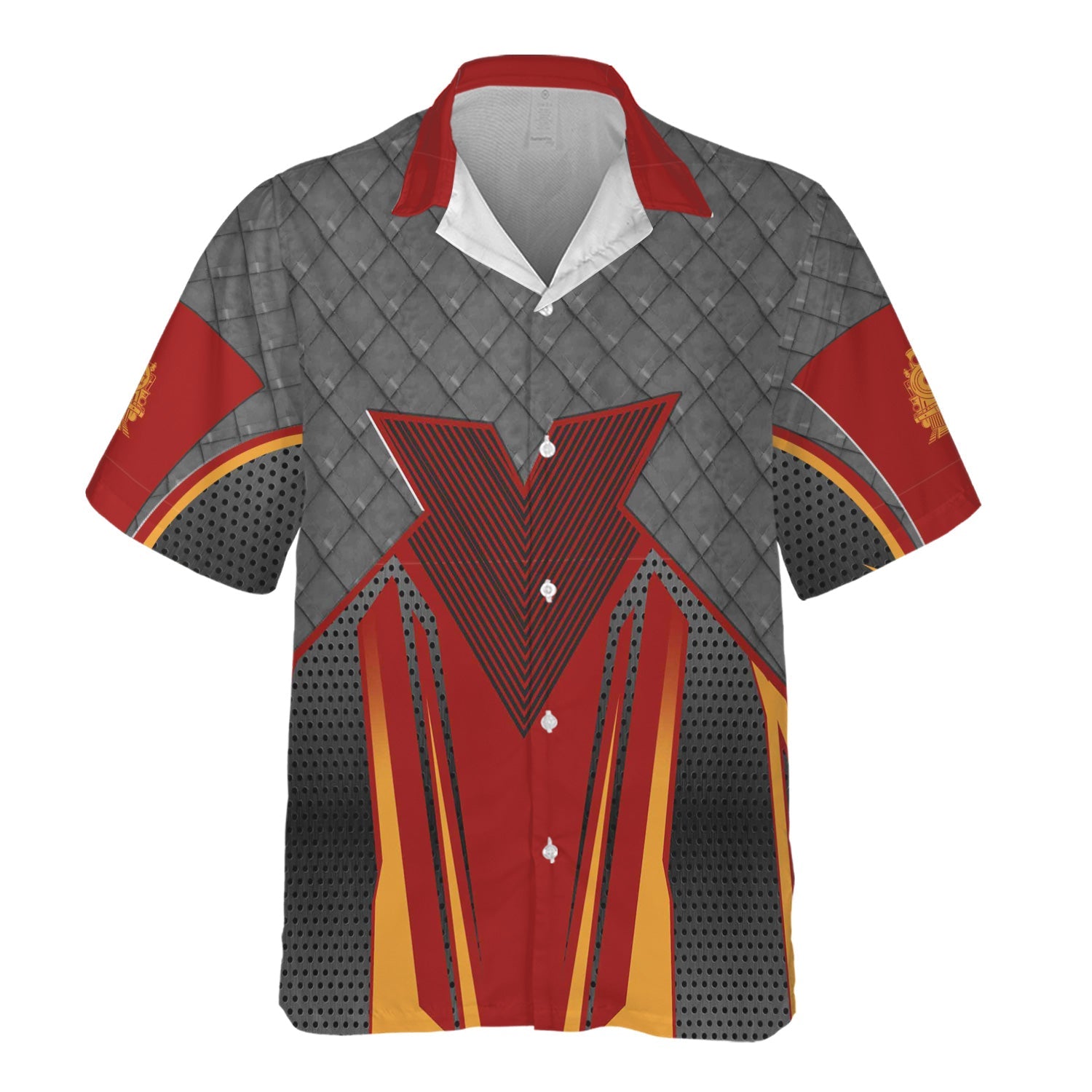 Railspirit Personalized Chicago South Shore and South Bend Railroad Hawaiian Shirt Rugged Steel Vibes Train Shirt All Over Print